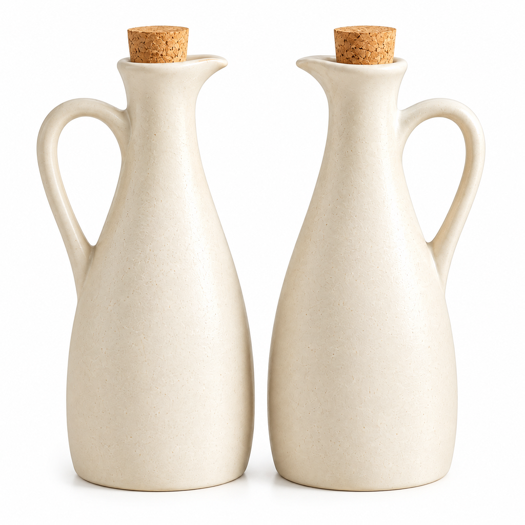 Vseruae™ Ceramic Oil & Vinegar Dispenser Duo — feature details